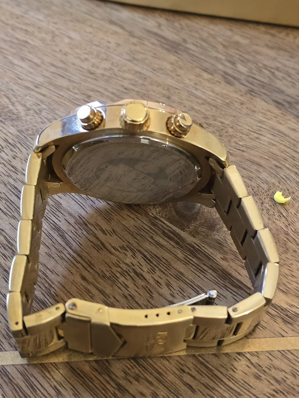 Invicta Men’s Gold-Tone Chronograph Watch